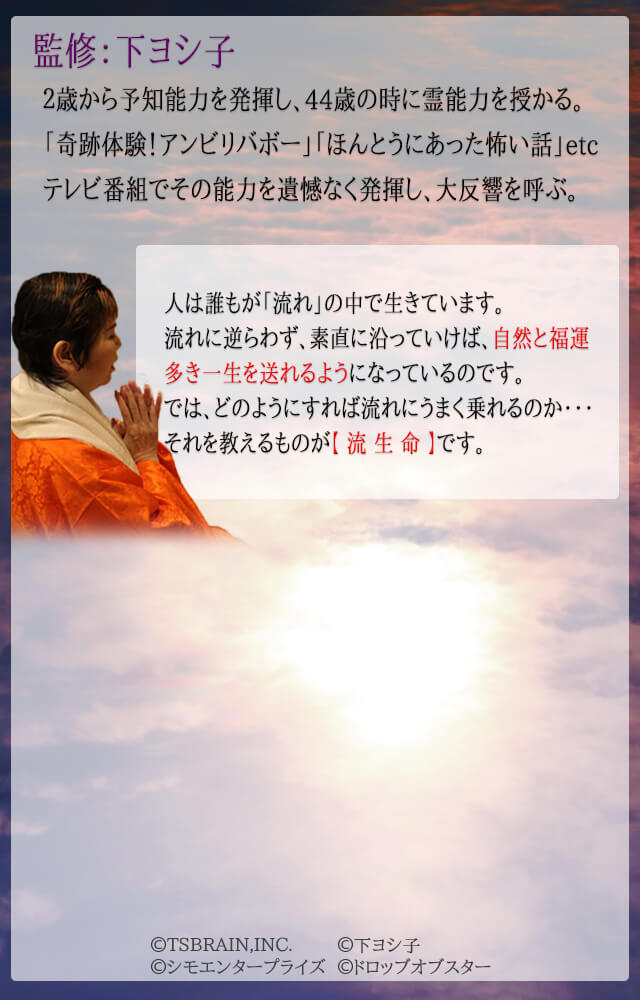 下ヨシ子流生命
